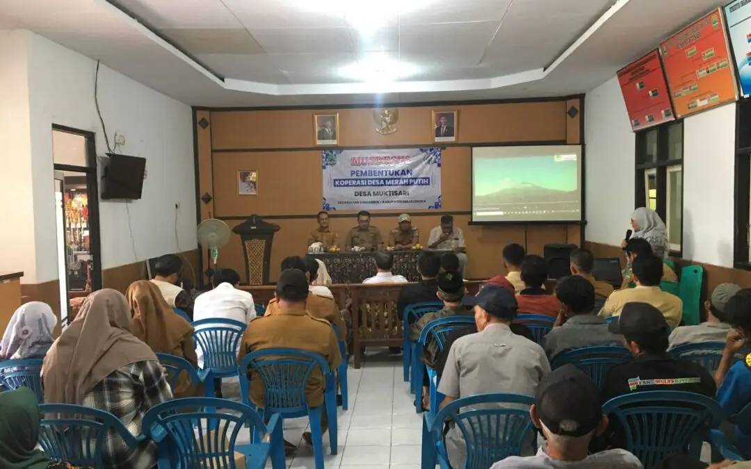 Koperasi Desa Merah Putih Muktisari Kecamatan Cingambul Resmi Didirikan